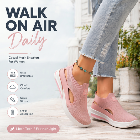 👡✨Nyári Zárt Orrú Sétálócipő: Légáteresztő Kényelem és Tökéletes Viselet! 🛍️