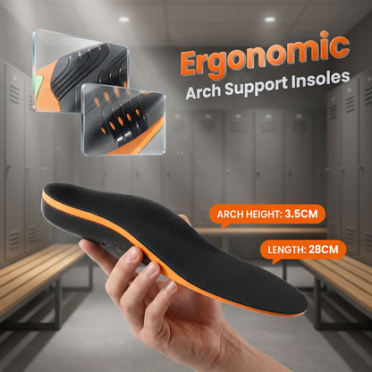 👣Uniszex ergonomikus lábív-támasz betét –  Nyomáscsökkentő kényelem és zökkenőmentes☁️🌿