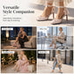 👠EU 34-41👗Női hegyes orrú fűzős magassarkú cipő