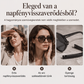 💎Elegáns női napszemüveg – Strasszköves kivitel, divatos, UV-védelem🔥