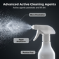 🏠Többfelületes tisztító spray – Megszünteti a kellemetlen szagokat, eltávolítja a makacs szennyeződéseket💨