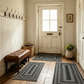 🏠 50% kedvezmény🧵Elegáns szőtt futószőnyeg – Csúszásmentes, Gyorsan nedvszívó 🚪
