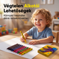 🎨1+1 ingyen🖍️Nem toxikus zsírkrétakészlet gyerekeknek