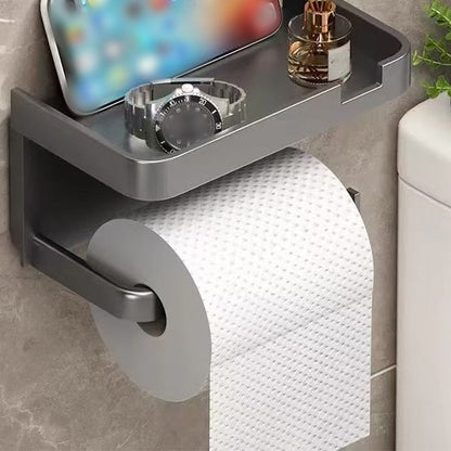 🧻Fali WC-papír-tartó tárolópolccal📦