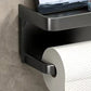 🧻Fali WC-papír-tartó tárolópolccal📦