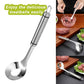 🍳1+1 INGYEN🥄 Acél húsgombóc-formázó kanál – Egyenletes gombócok, tartós
