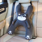🧸Puha H alakú kisgyermekes autó párna – ergonómikus fej- és nyaktámasz gyerekeknek🚗