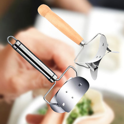 🥟Rozsdamentes acélból készült gombóc tésztavágó🔪