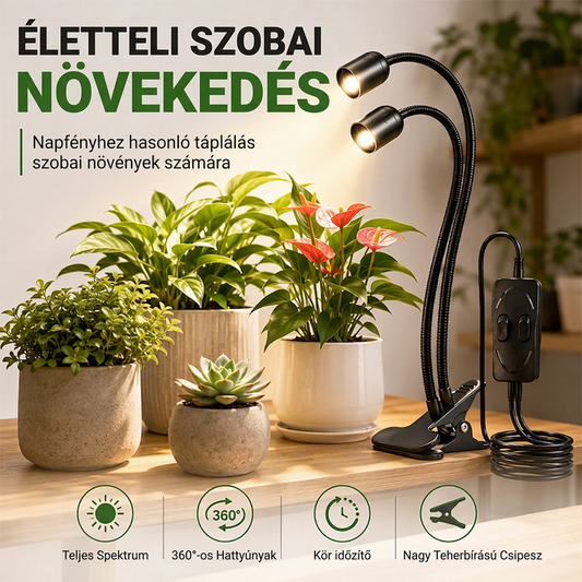🌱Teljes spektrumú LED növénynevelő lámpa💡