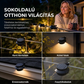 🏡1+1 INGYEN💡 Kültéri napelemes LED eresz- és fali lámpák——Vízálló + Automatikus Fény!