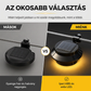 🏡1+1 INGYEN💡 Kültéri napelemes LED eresz- és fali lámpák——Vízálló + Automatikus Fény!