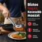 🍳✨ 2 az 1-ben rozsdamentes olajszűrő fogó: Gyors, tiszta szűrés – búcsú a koszos edényektől és az olajpazarlástól! ♻️🥗