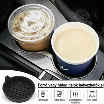 🚗Autó pohártartó szilikon pohár alátét🧼