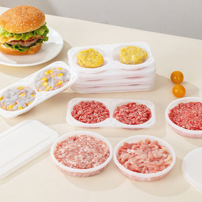 🧊Frissen Tartó Hamburgerpogácsa Fagyasztódoboz🍔