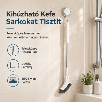 🧹Többfunkciós kihúzható nyéllel ellátott padlómosó kefe🧽