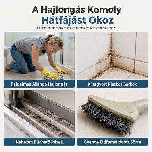 🧹Többfunkciós kihúzható nyéllel ellátott padlómosó kefe🧽