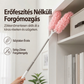 🧹Kihúzható 360°-ban forgatható kétfejű elektrosztatikus portörlő✨
