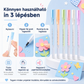 🌈Gyorsan száradó precíziós ragasztó toll gyerekeknek – nem mérgező, lemosható✨
