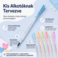 🌈Gyorsan száradó precíziós ragasztó toll gyerekeknek – nem mérgező, lemosható✨