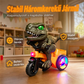 🦖 Kisgyerekeknek való elektromos dinoszaurusz háromkerekű játék🛺