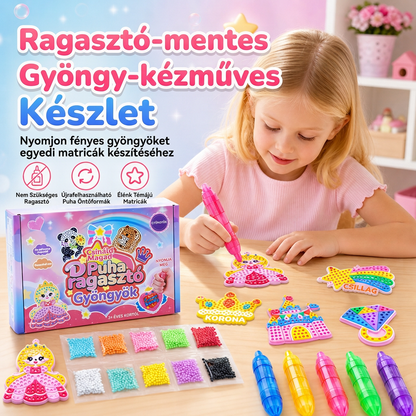 🎨Gyermekeknek szánt DIY gyöngyös pontozott festőmatrica művészeti készlet