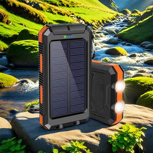 🔋☀️Vízálló napelemes töltő – Gyors töltés, robusztus IP68 burkolat és univerzális kompatibilitás ⚡