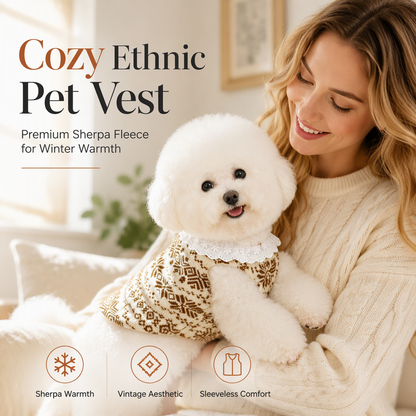 🐶Meleg vastagított magas nyakú pulóvermellény kis kutyáknak és macskáknak ősszel és télen🧶