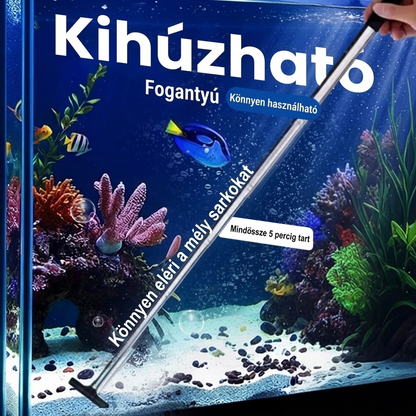 🚗Visszahúzható akváriumi alga kaparó🌧️