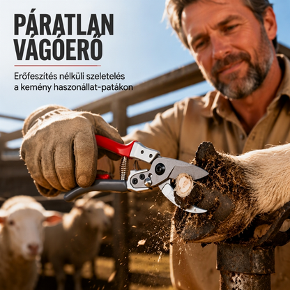 🐏50% KEDVEZMÉNY !!✂️Többcélú Olló – gumírozott fogantyú, 30/50 mm-es vágás