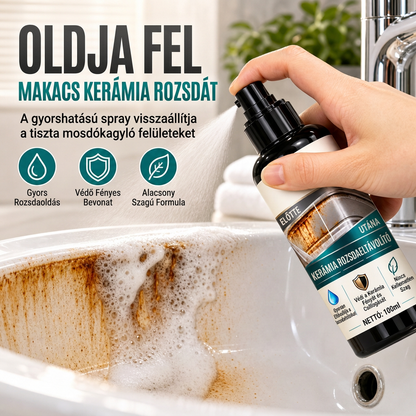 🧴1+1 ingyen✅Kerámia Rozsda- és Vízkőoldó Spray