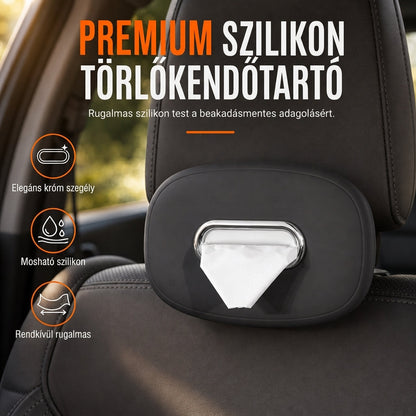 🚗Függeszthető szilikon autós papírtörlő-tartó🧻