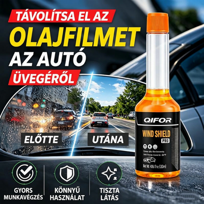 🚗Olajfilmes tisztító – Erős szélvédőtisztító zsíros lerakódások és közúti szennyeződések ellen✨