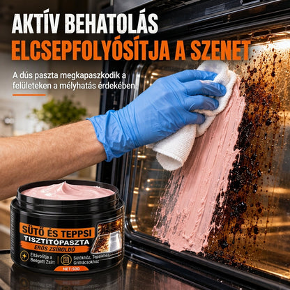 🧼💥Erős tisztítópaszta, amely könnyedén eltávolítja az olajfoltokat és a régóta meglévő szennyeződéseket ✨✅