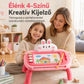 🐰50% KEDVEZMÉNY! Gyermek mágneses rajztábla – Tollal és 4 darab pecséttel, kreatív játék kicsiknek🎨✨