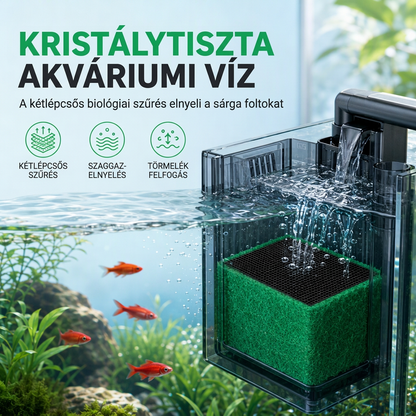 🐠💧50% KEDVEZMÉNY! Aktivált Szénszűrő Kocka – Méhsejtes szűrés, tisztítja a zavaros vizet, eltávolítja a szagokat🛡️