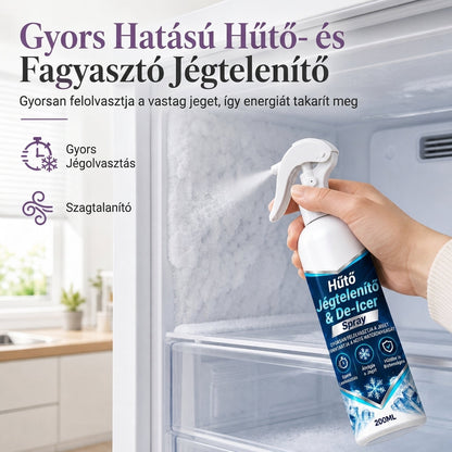 ❄️Hűtőszekrény és fagyasztó leolvasztó spray