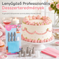 🍰Többalakos tortadíszítő nyomócső készlet🍩
